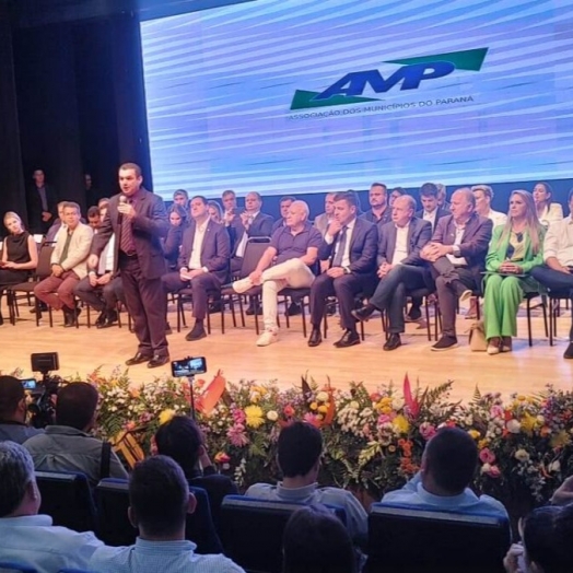 Novo presidente da AMP, Edimar Santos assume compromisso de fortalecer luta pelos municípios do Paraná, ao lado do governador Ratinho Junior