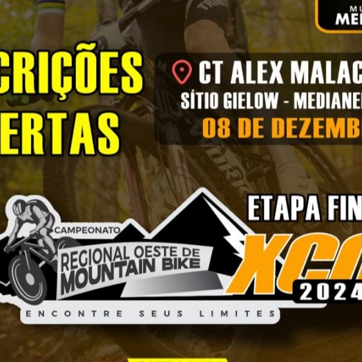 O Mountain Bike vai movimentar Medianeira no próximo final de semana