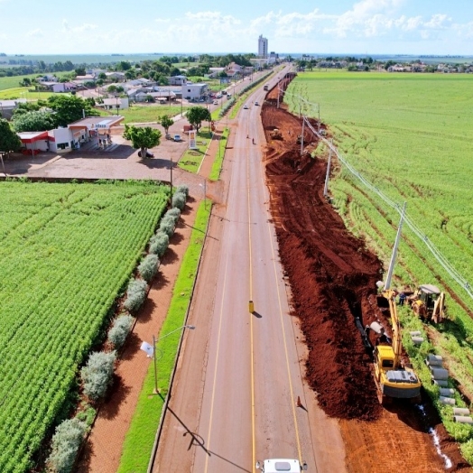 Obras de duplicação entre a Cidade e o Caramuru estão em ritmo acelerado