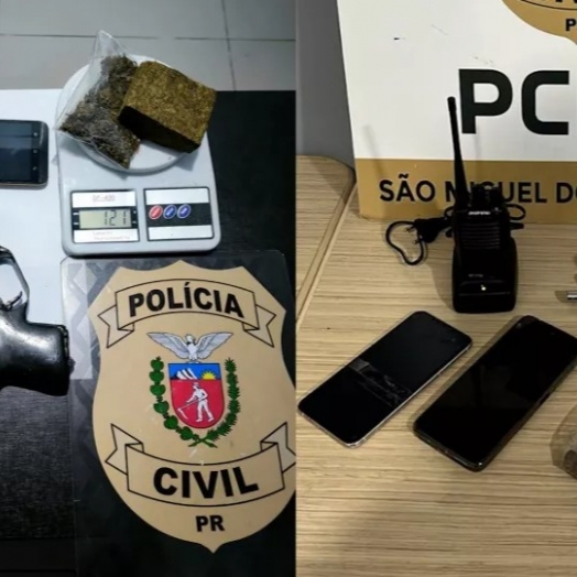 Operação contra grupo envolvido com roubos e tráfico de armas movimenta cidades do Oeste e Sudoeste do Paraná