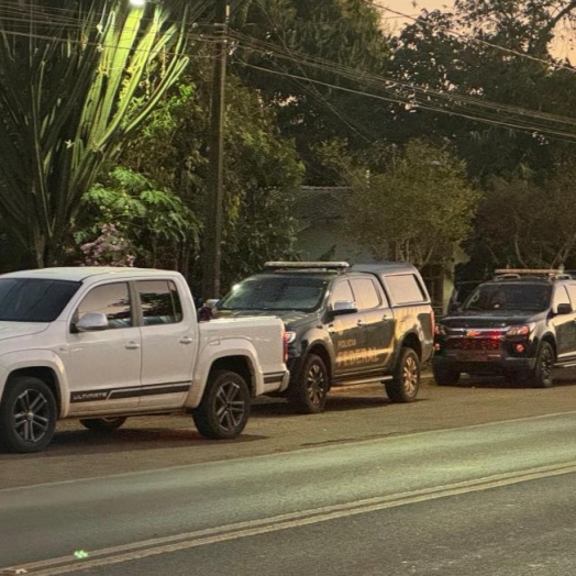 Operação da PF e BPFron em Santa Helena cumpre mandado de busca e apreensão