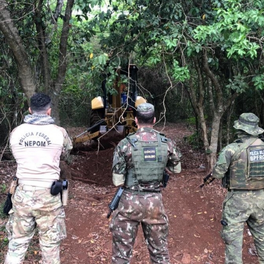 Operação Importunus destrói 41 portos clandestinos entre Guaíra e Santa Helena