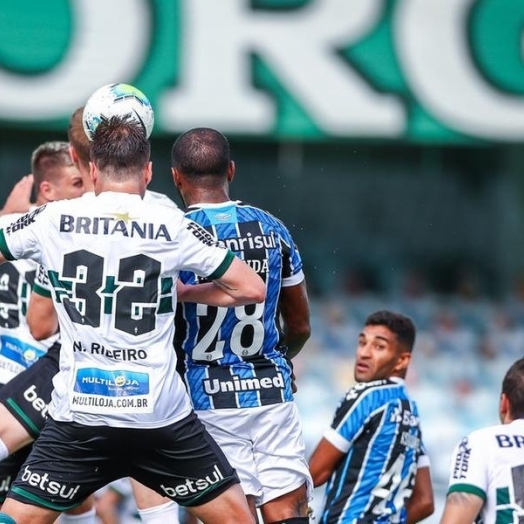 Ouça os gols: Grêmio perde pênalti e empata em 1 a 1 contra o Coritiba