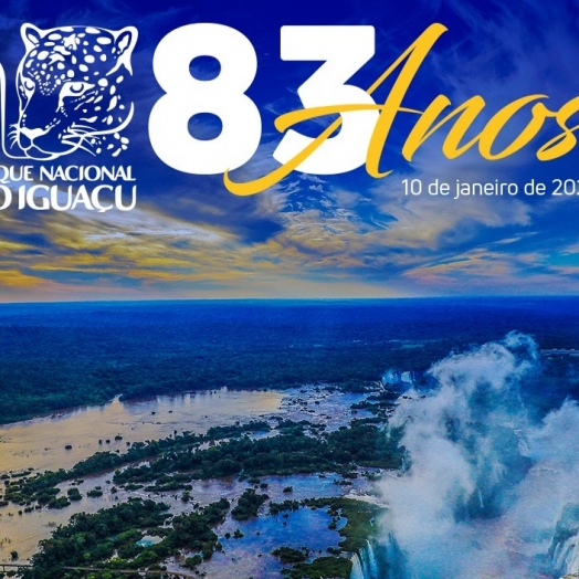 Parque Nacional do Iguaçu completa 83 anos nesta segunda, 10 de janeiro