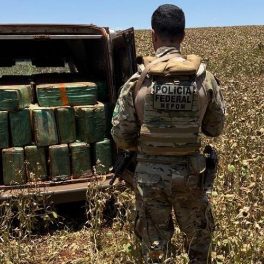 PF apreende mais de 900 kg de maconha em Santa Helena