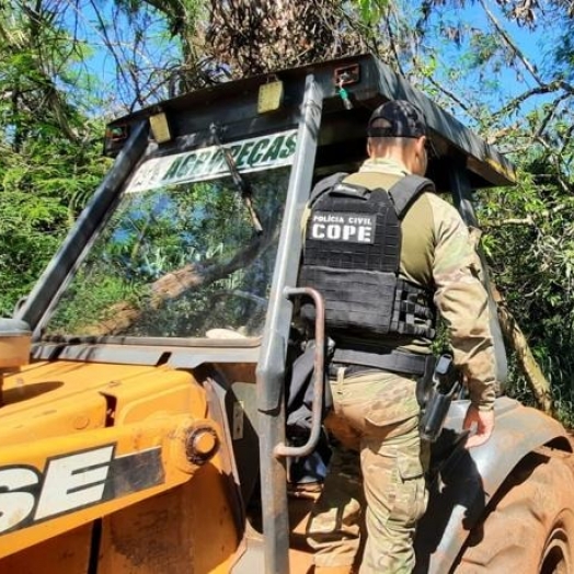 PF e Polícia  Civil deflagram operação Lago Seguro e fecham portos clandestinos em Santa Helena