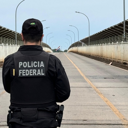 PF, RFB e Força Nacional apreendem mercadorias contrabandeadas na Ponte Internacional da Amizade