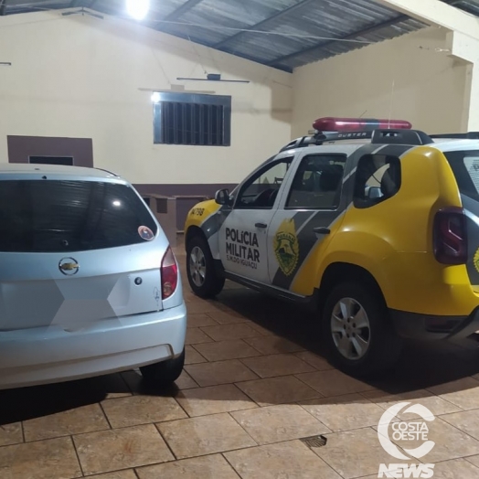 PM apreende carro e detém motorista que tentou fugir de abordagem em São Miguel