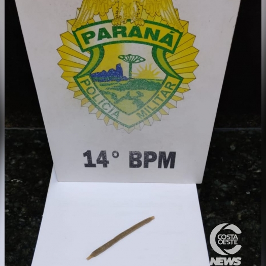 PM de Medianeira apreende cigarro de maconha