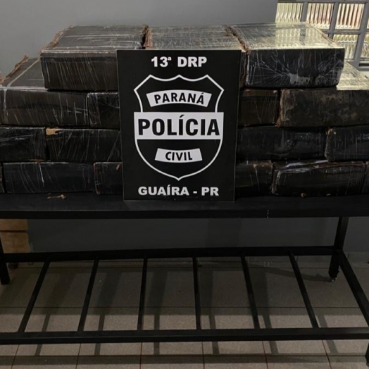 Polícia Civil apreende mais de 400 kg de maconha em Guaíra