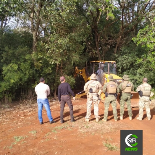 Polícia destrói portos clandestinos entre Guaíra e Santa Helena