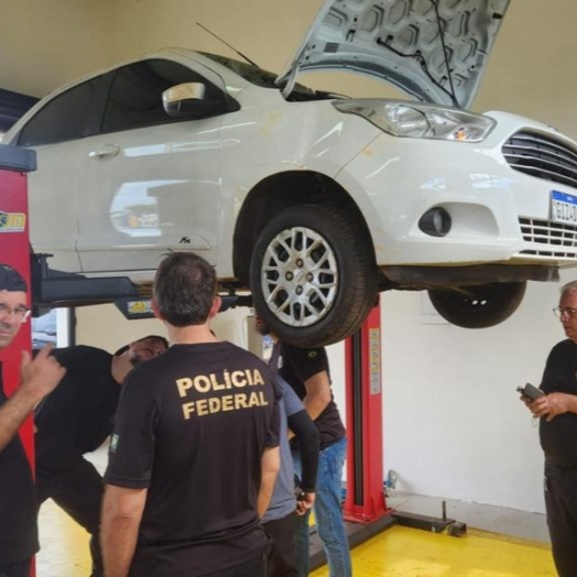 Polícia Federal promoveu o primeiro curso de perícia veicular em Foz do Iguaçu