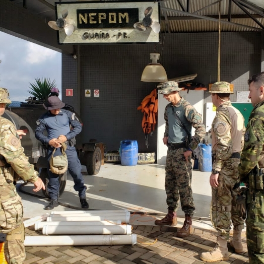 Polícia Federal sedia 1º Curso de Manipulação de Explosivos do Grupo TIGRE-PCPR para operadores da Fronteira