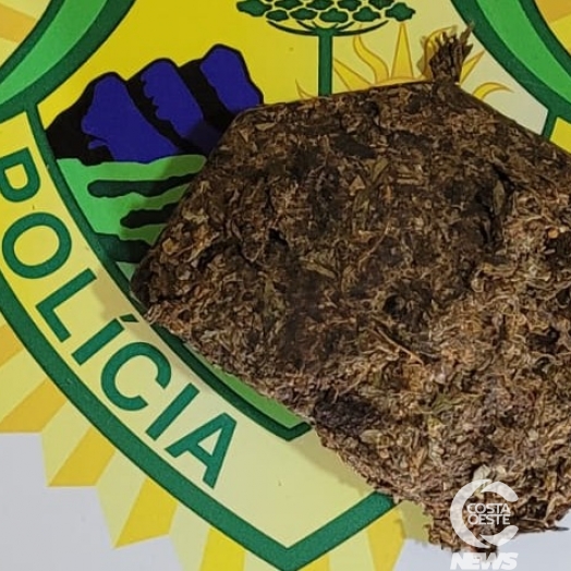 Polícia Militar de Itaipulândia detém homem em posse de droga