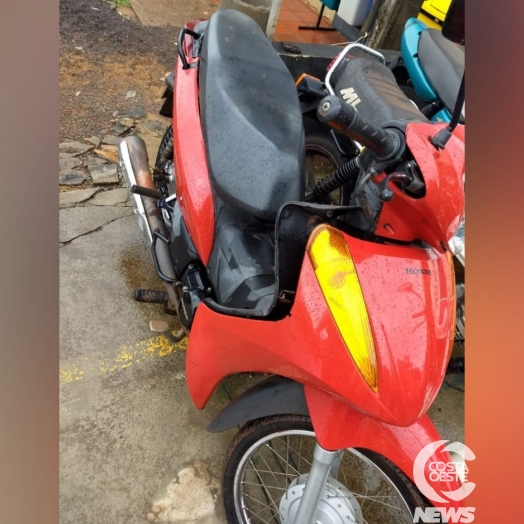 Polícia Militar de Medianeira recupera motocicleta furtada