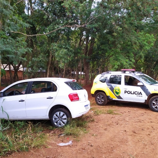 Polícia Militar de Santa Helena recupera veículo furtado