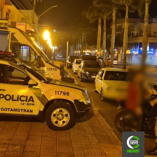 Polícia Militar realiza bloqueios durante Operação AIFU em Medianeira