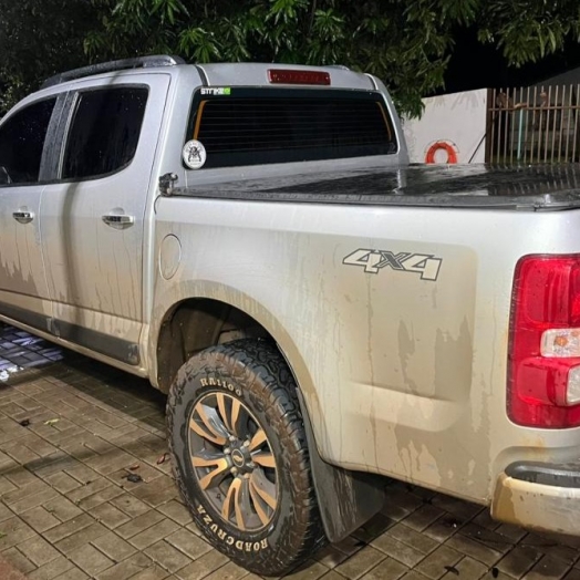 Polícia Militar recupera S-10 roubada no sábado (15) em Missal