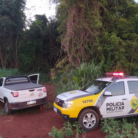 Polícia Militar recupera veículo roubado em São Miguel do Iguaçu