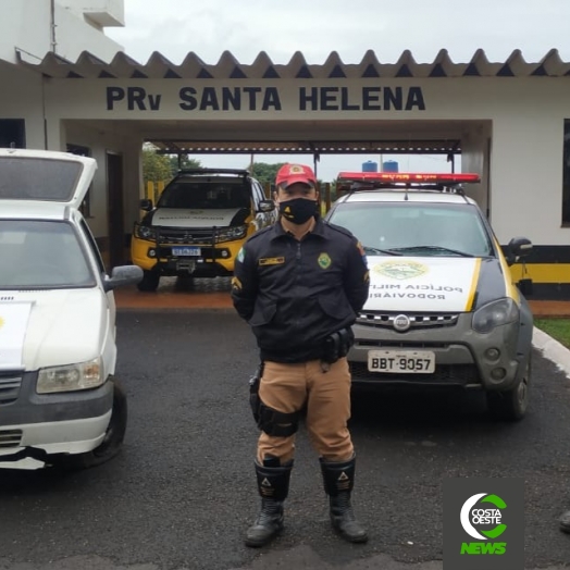 Polícia Rodoviária de Santa Helena apreende adolescente, veículo e maconha na PR 488