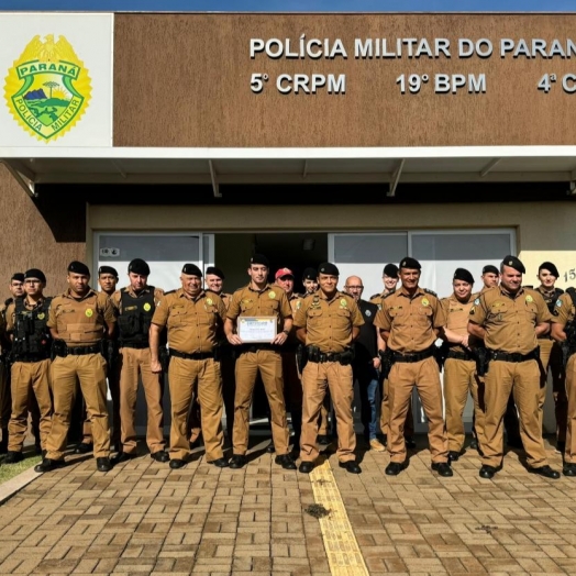 Policial Militar de Santa Helena é destaque na área do 19º BPM