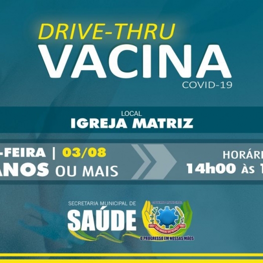 População de 34 anos será vacinada contra Covid-19 terça-feira (03) em São Miguel