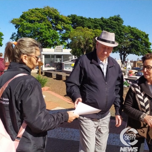 População de Santa Helena é orientada com ações de combate à dengue