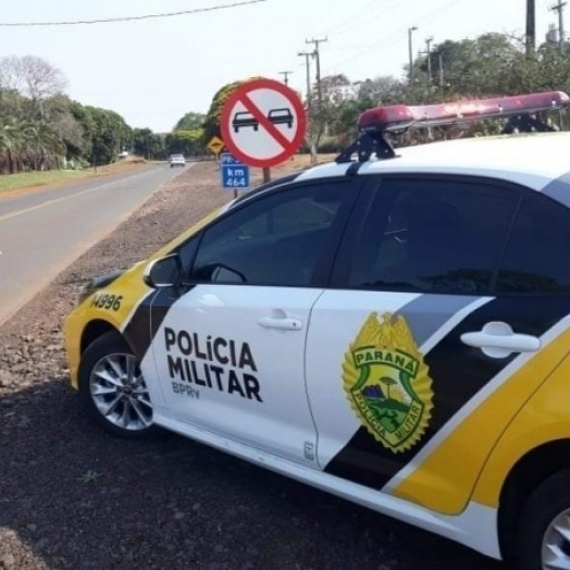 PRE de Santa Helena atua na Operação Verão e orienta motoristas que irão pegar a estrada no Réveillon