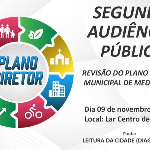 Prefeitura de Medianeira realiza 2ª Audiência Pública da Revisão de seu Plano Diretor Municipal