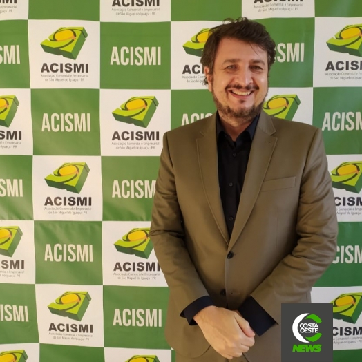 Presidente da FACIAP visita sede da ACISMI na tarde desta quinta-feira (01)