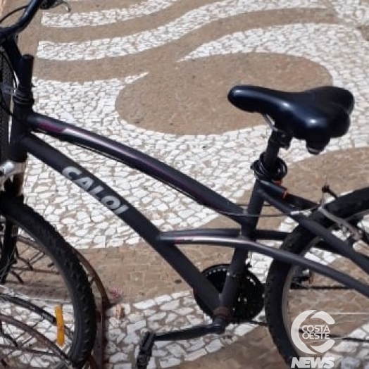 Procura-se dono de bicicleta deixada em frente a Barbearia do Jeff em Santa Helena