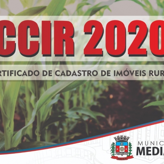 Produtores Rurais: CCIR 2020 disponível para emissão