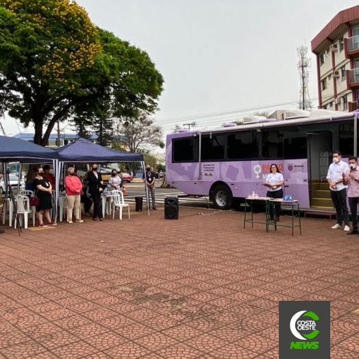 Programa “Ônibus Lilás” promove atendimentos em Medianeira