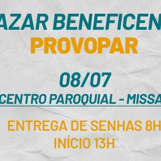 Provopar de Missal realizará Bazar beneficente com produtos apreendidos pela Receita Federal