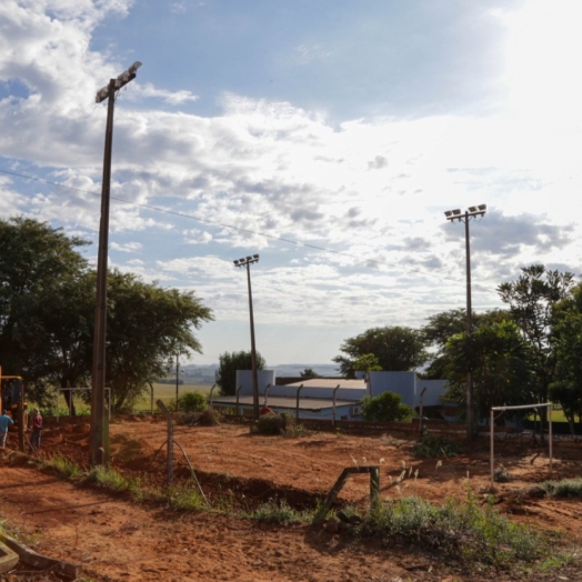 Quadra de Areia no Bairro Renascer em Missal recebe revitalização