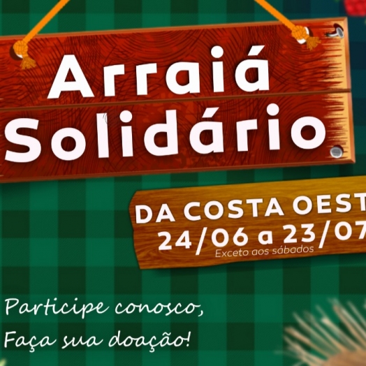 Rádio Costa Oeste 106,5 FM promove Arraiá Solidário