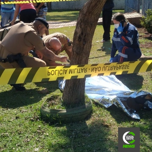 Rapaz é morto a tiros no bairro Parque Verde em Santa Helena