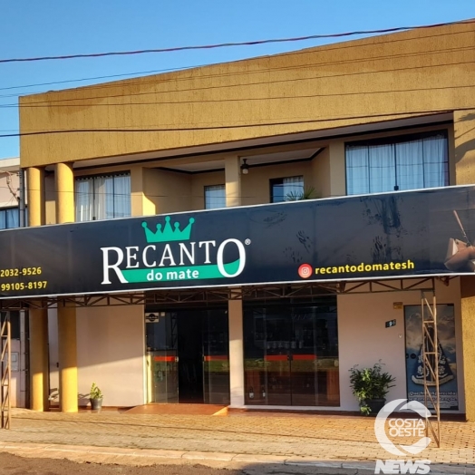 Recanto do Mate reinaugura loja em Santa Helena trazendo muitas novidades