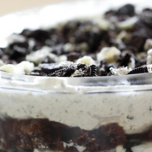 Receita de mousse oreo