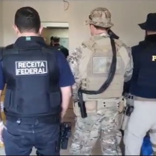 Receita Federal deflagra operação no combate ao contrabando e descaminho em Foz do Iguaçu