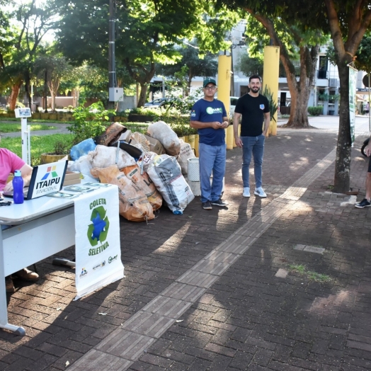 Recicla SMI tem atraído cada vez mais munícipes a participarem da campanha