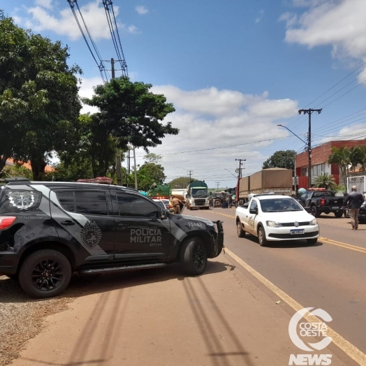 Rodovia em Santa Helena, PR 488, tem tráfego liberado