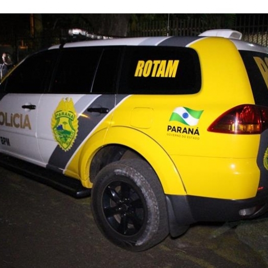 ROTAM apreende cocaína e prende foragido da justiça em Santa Helena