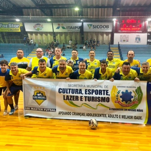 São Miguel conquista duas medalhas de prata no Torneio Internacional de Futsal Master