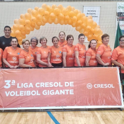 São Miguel conquista medalha de bronze na Liga Cresol de Vôlei Gigante