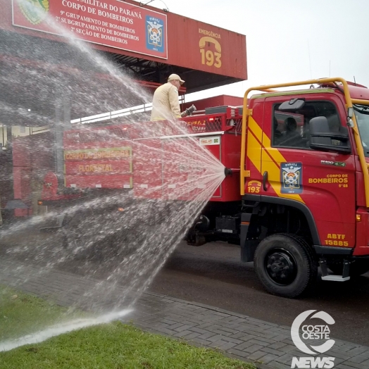 São Miguel do Iguaçu: Corpo de Bombeiros recebe nova viatura de combate a incêndios