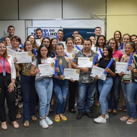 São Miguel do Iguaçu e Senai realizam encerramento do curso de Oratória