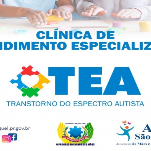 São Miguel do Iguaçu inicia implantação do atendimento para munícipes com Transtorno do Espectro Autista