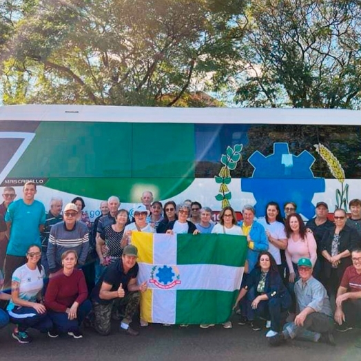 São Miguel do Iguaçu participou dos Jogos da Integração do Idoso e conquistou ouro na dama