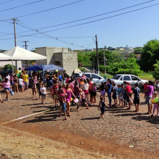 São Miguel do Iguaçu: projeto Criança em Ação leva diversão e esperança para 300 crianças no Loteamento Eco Vila